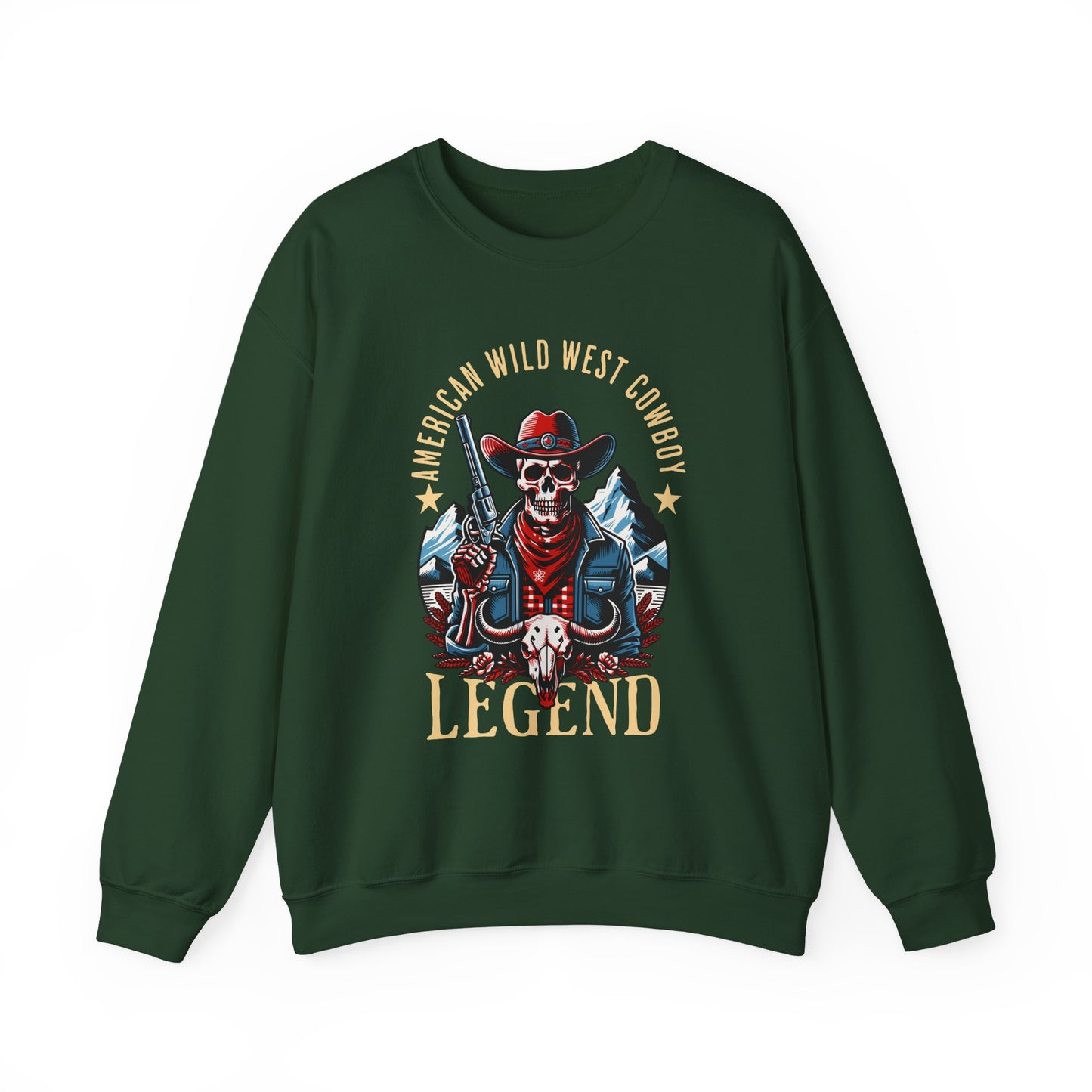 American Wild West Cowboy Legend Sweatshirt