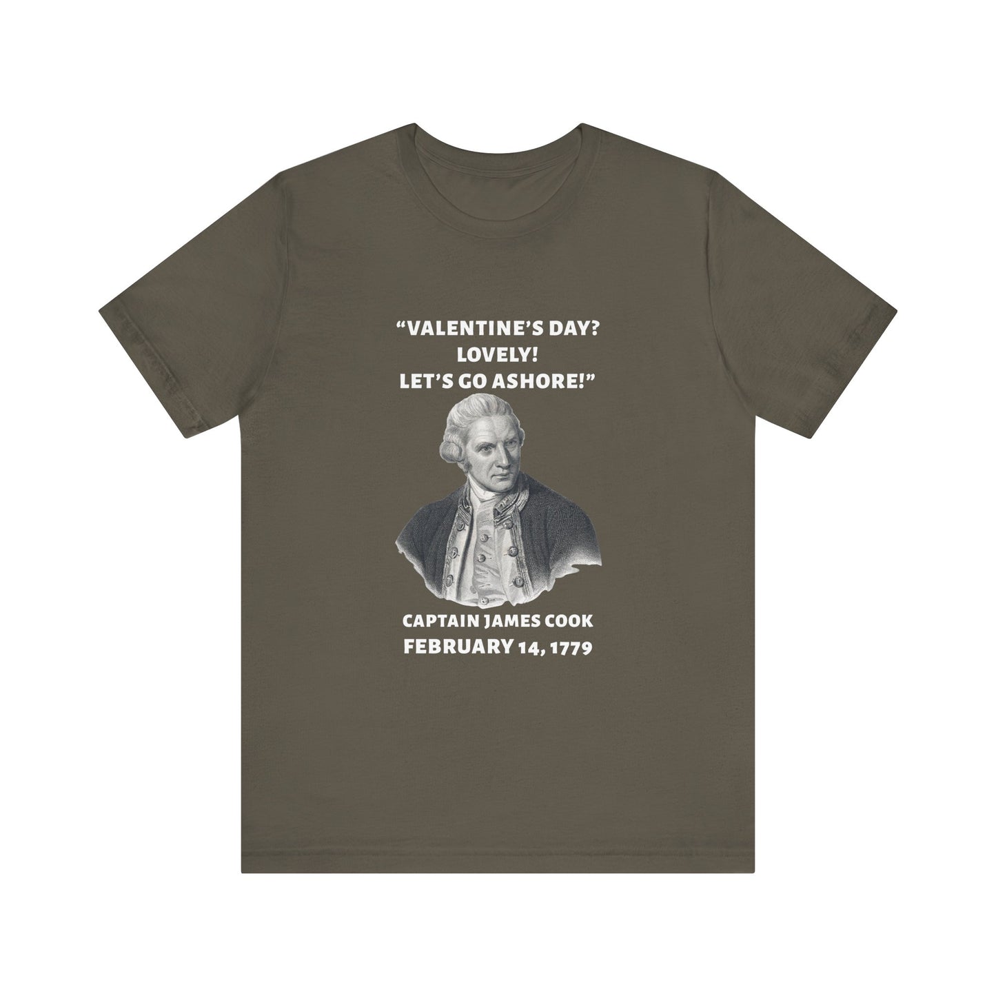 Captain Cook Valentine T-Shirt