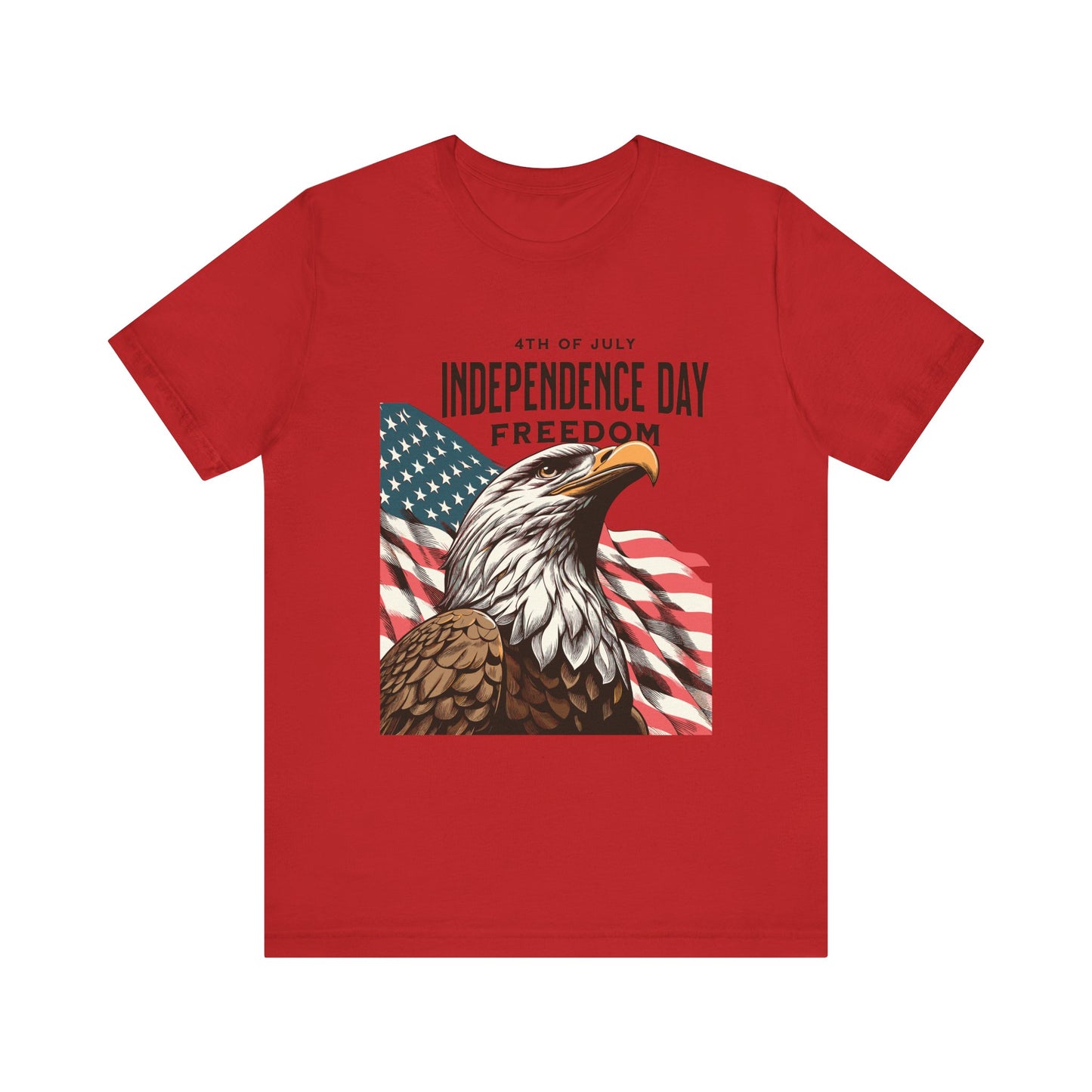 Freedom Eagle Independence Day T-Shirt