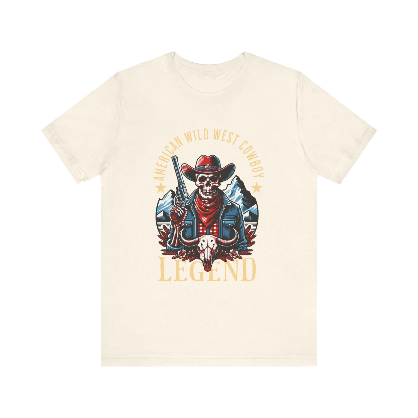 American Wild West Cowboy Legend T-Shirt