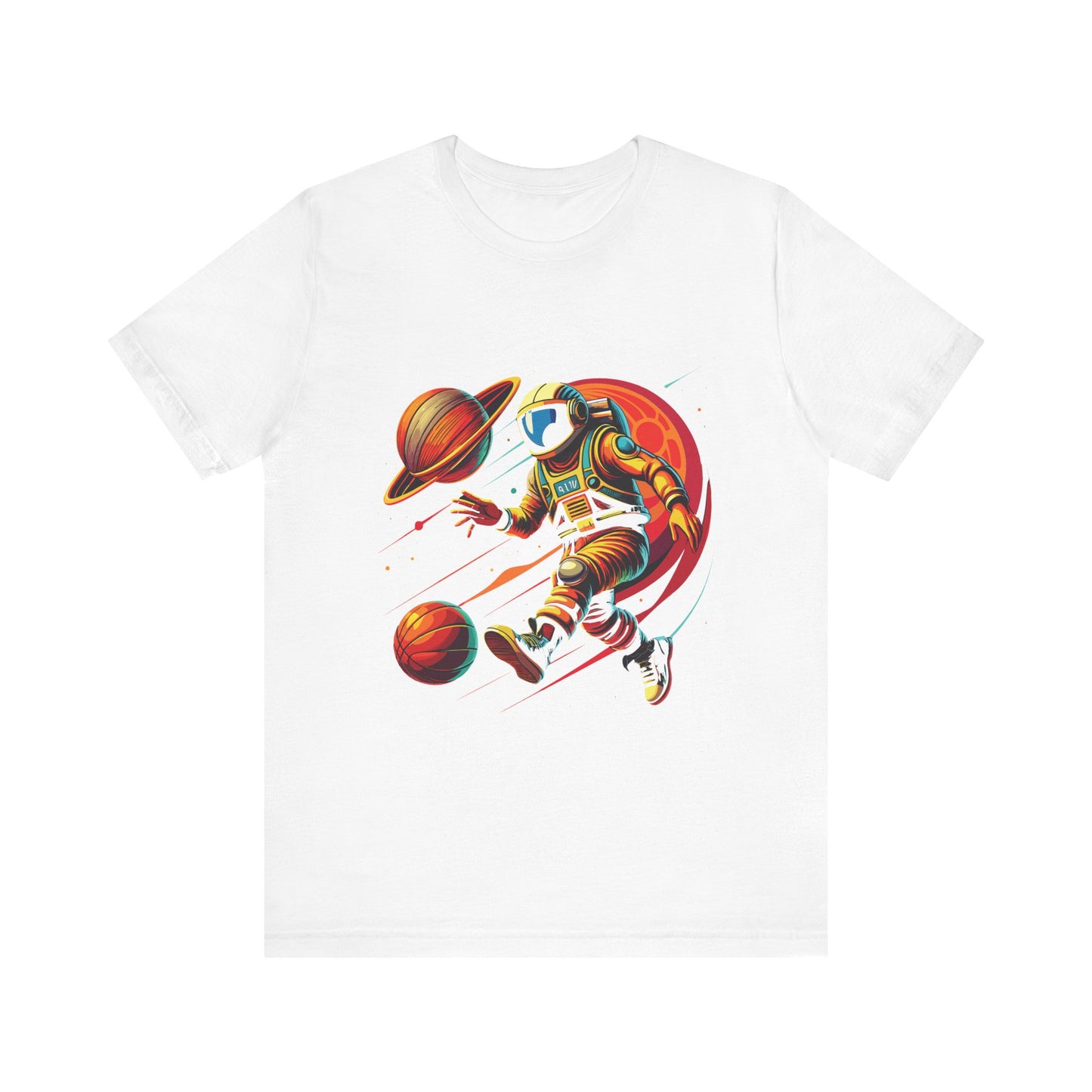 Astronaut Playing with Galaxy T-Shirt