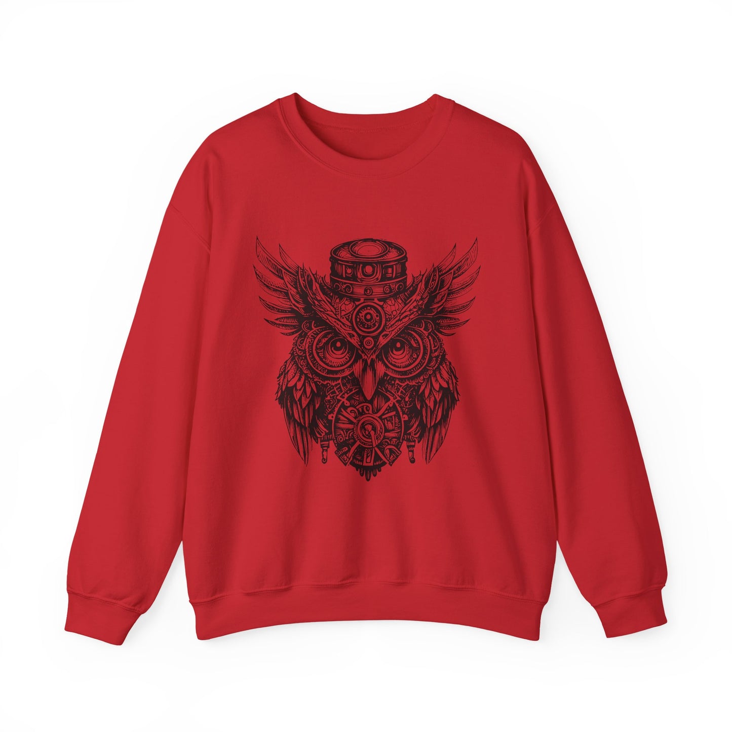 Steampunk Owl  Retro Sweatshirt