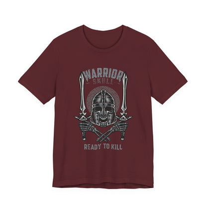 Warrior skull Ready to kill T-Shirt
