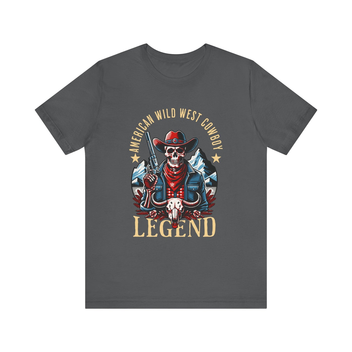 American Wild West Cowboy Legend T-Shirt