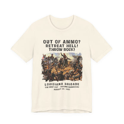 Out Of Ammo Throw Rocks T-Shirt