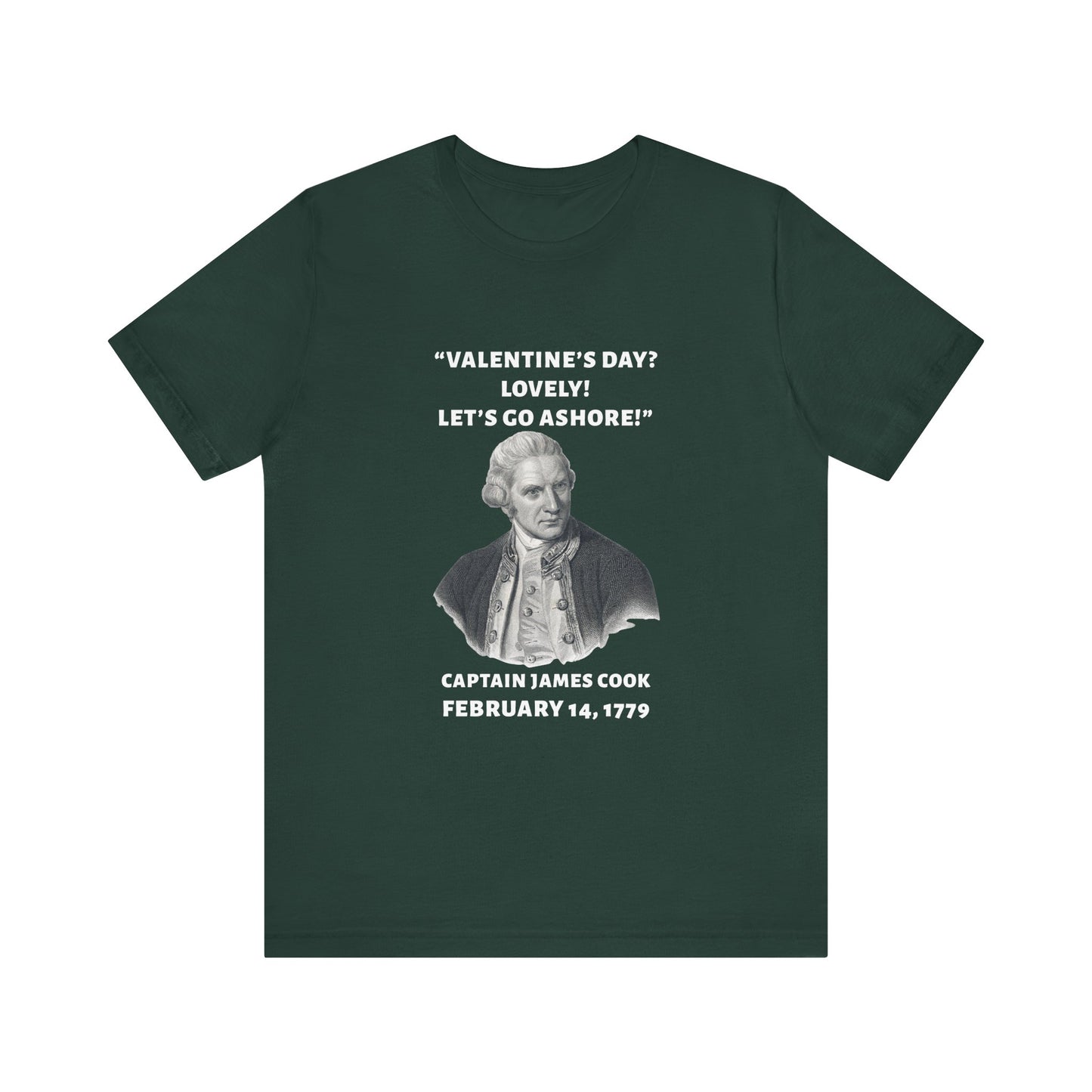 Captain Cook Valentine T-Shirt