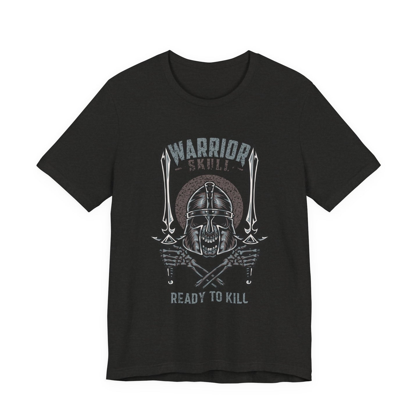 Warrior skull Ready to kill T-Shirt
