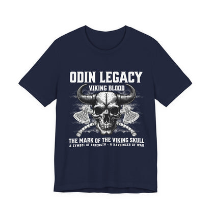 Odin Legacy Viking Skull T‑Shirt