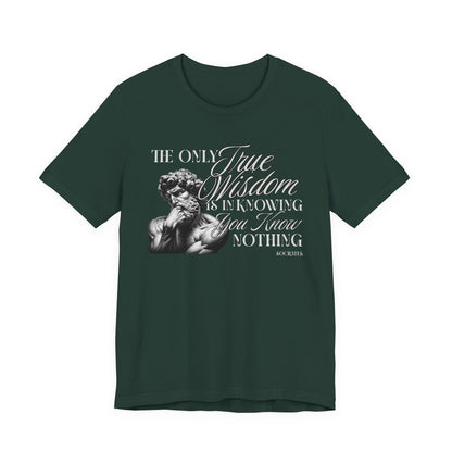 True Wisdom Socrates T-Shirt