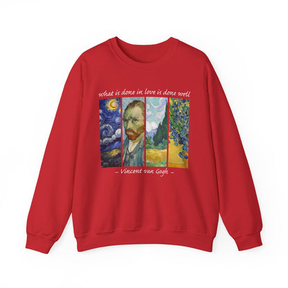 What is done Van Gogh Sweatshirt