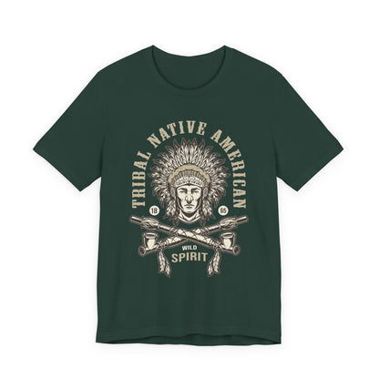 Tribal Native American Wild spirit T-Shirt