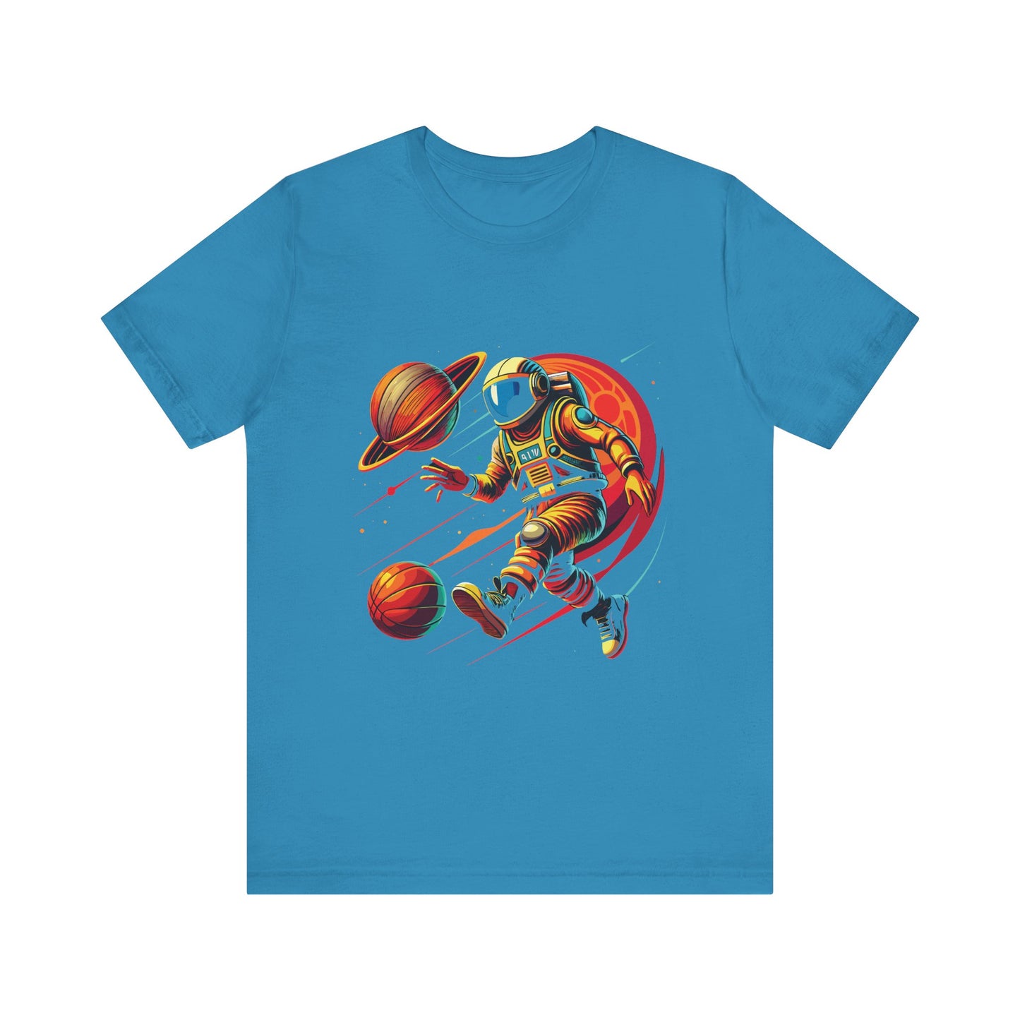 Astronaut Playing with Galaxy T-Shirt