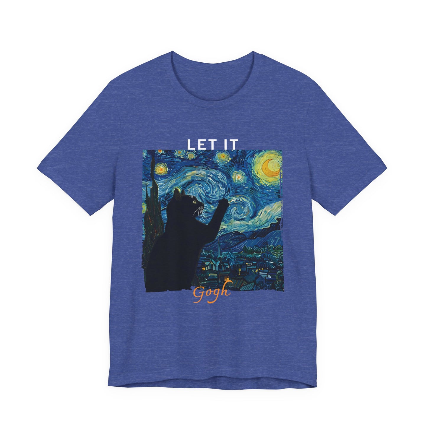 Van Gogh Starry Night Let It Gogh T‑Shirt