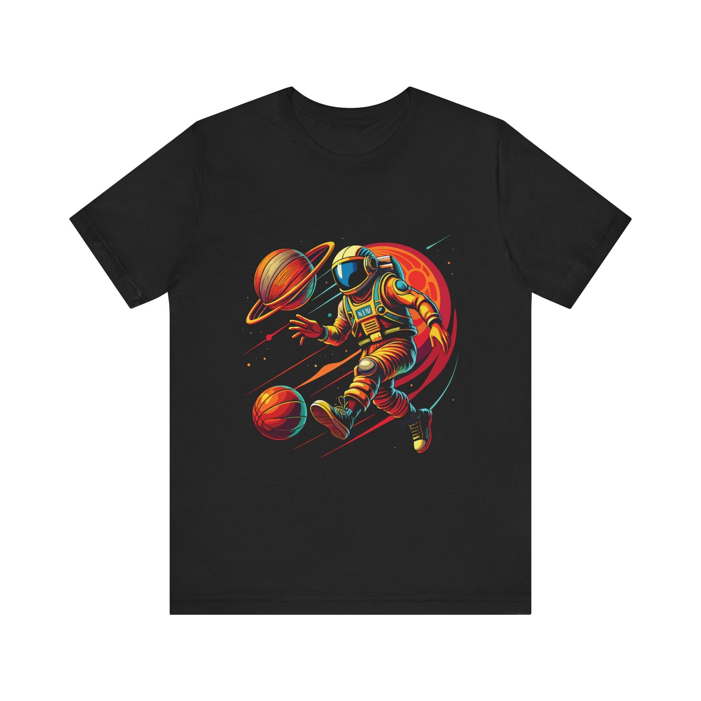 Astronaut Playing with Galaxy T-Shirt