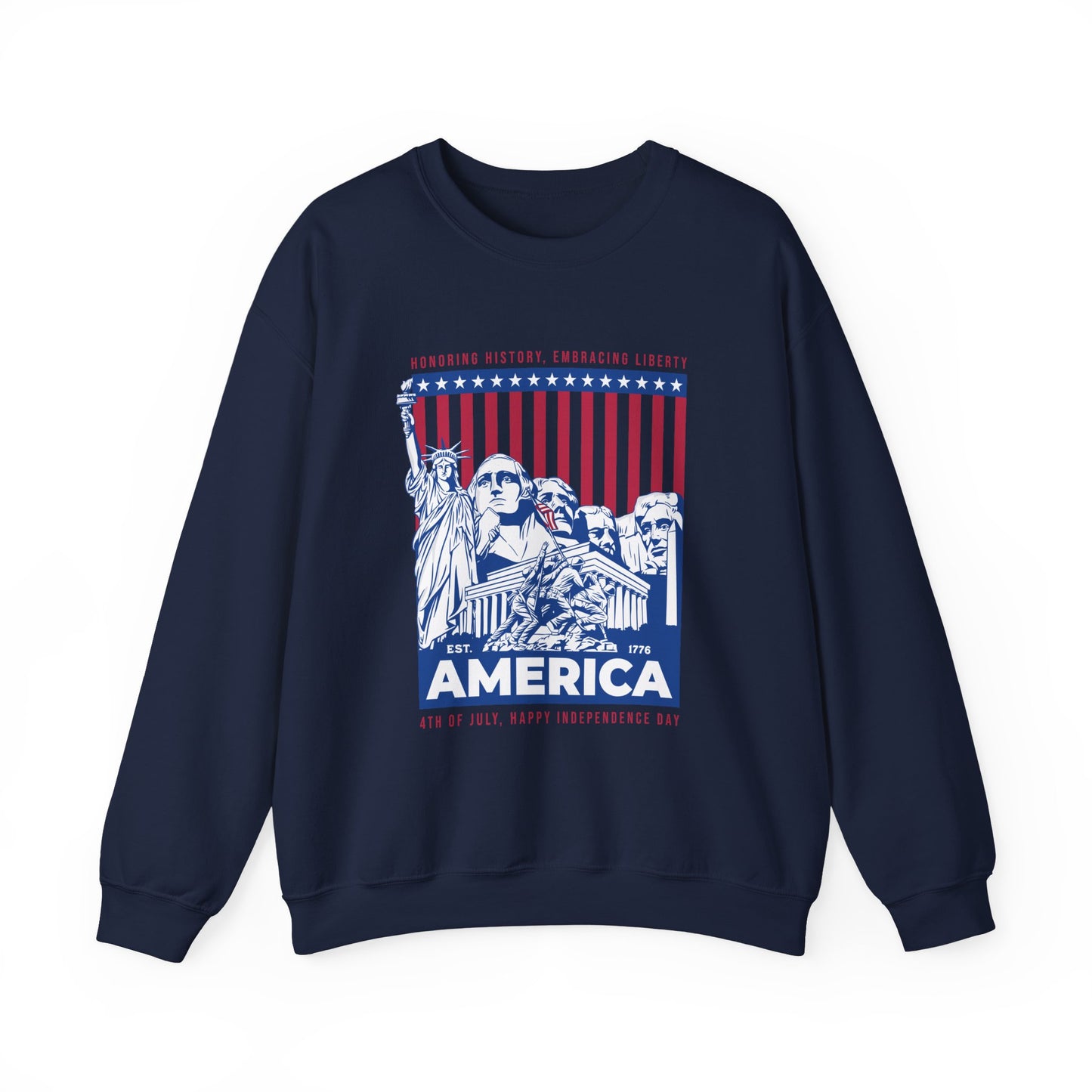 Honoring history happy independence day Sweatshirt