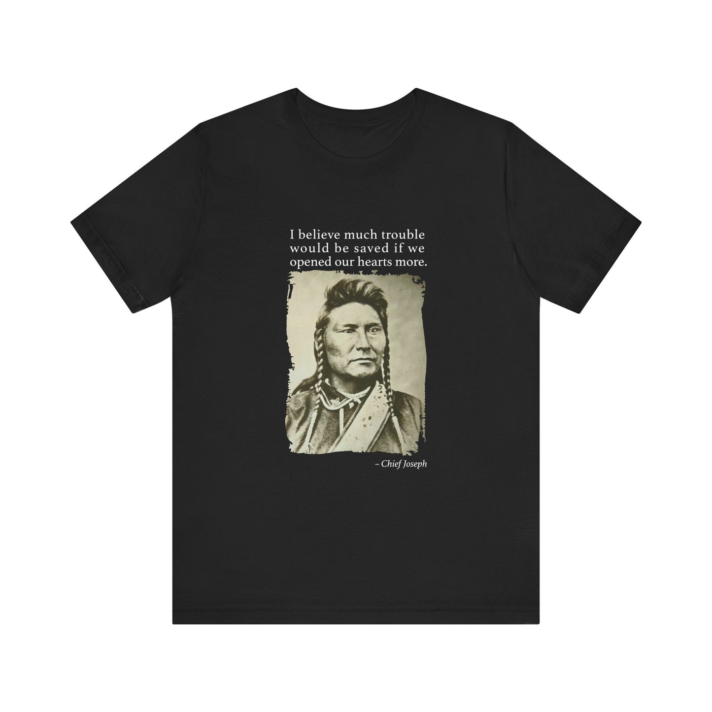 Chief Joseph Open Hearts T-Shirt
