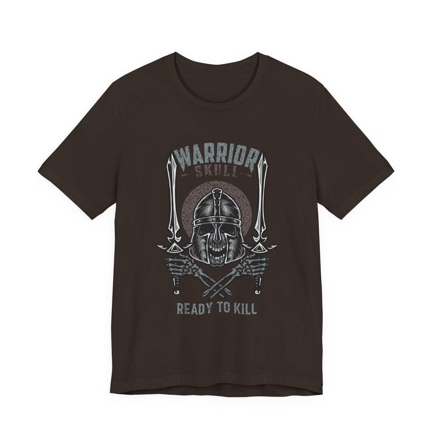 Warrior skull Ready to kill T-Shirt