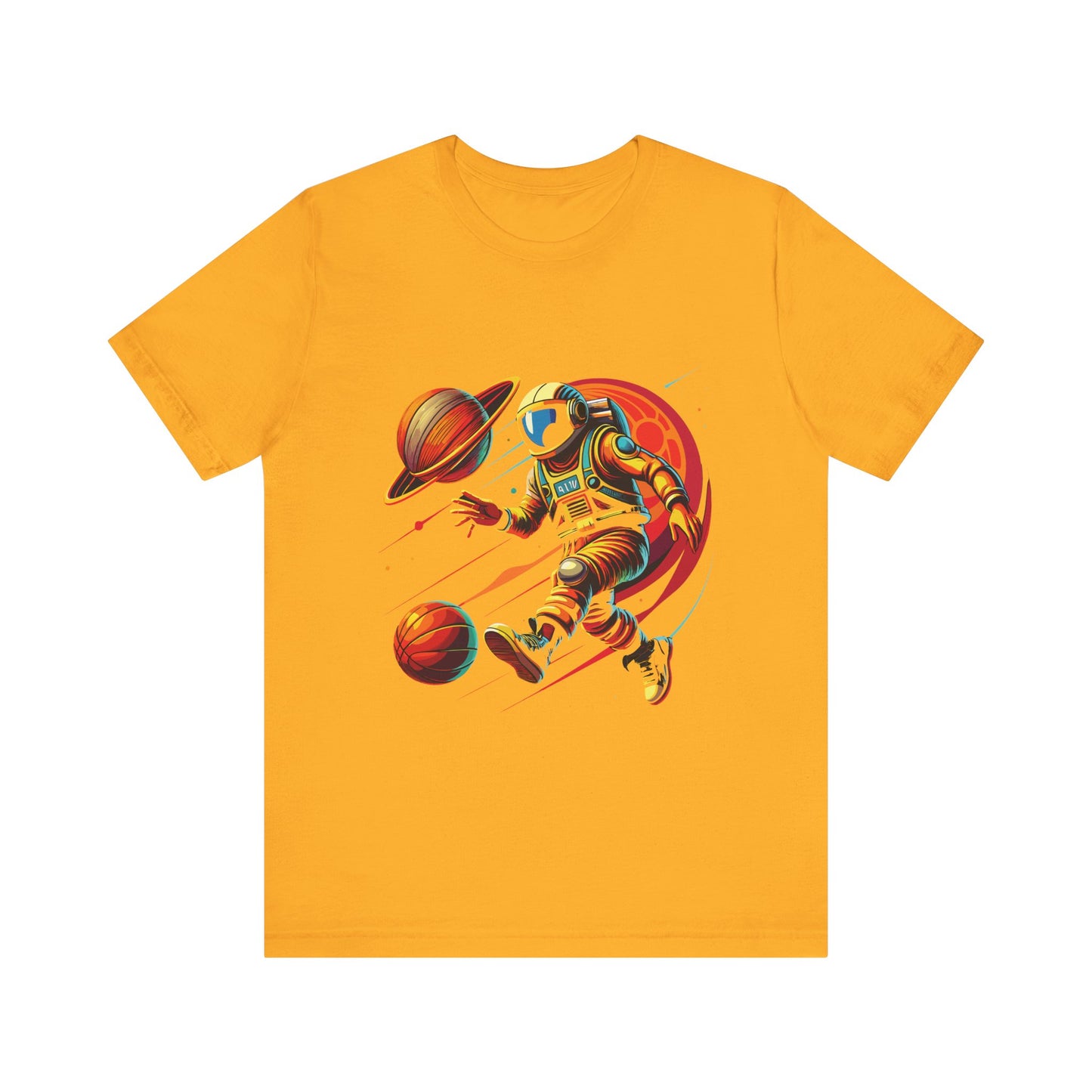 Astronaut Playing with Galaxy T-Shirt