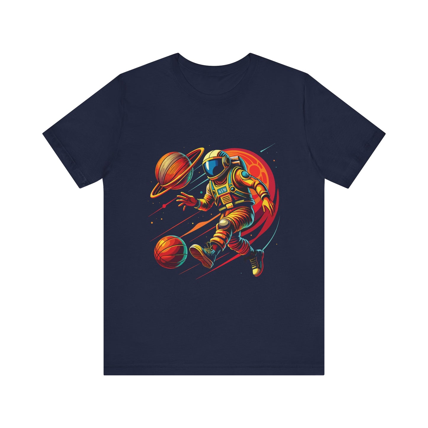 Astronaut Playing with Galaxy T-Shirt