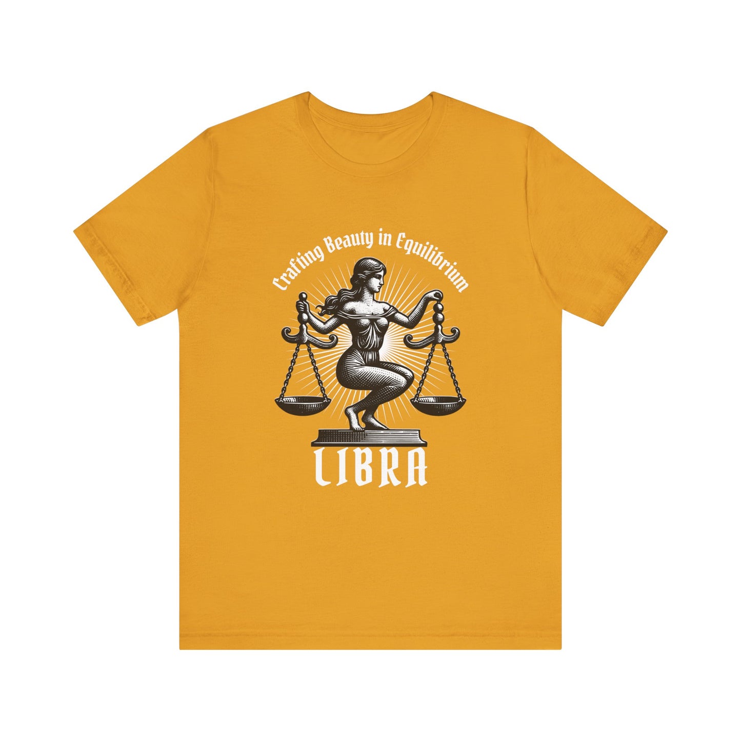 Crafting Beauty in Equilibrium Libra T-Shirt