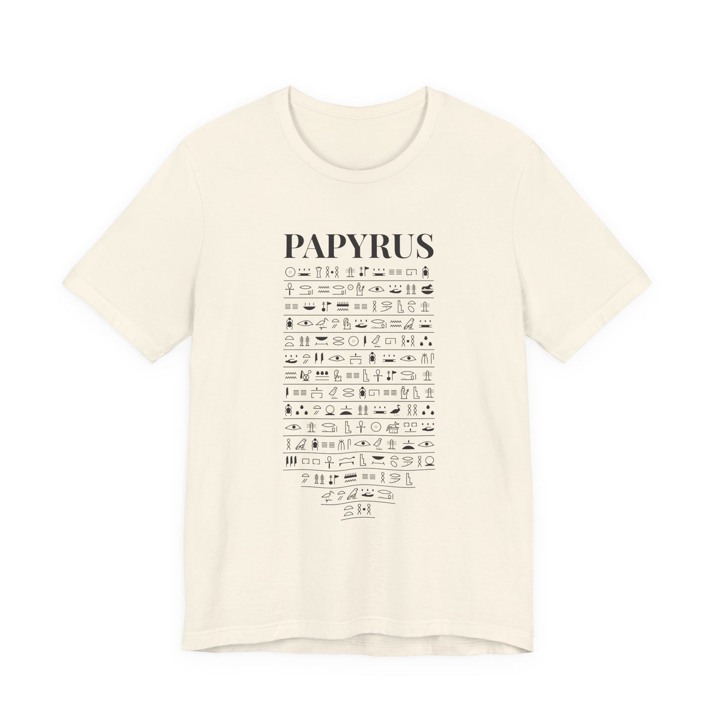 Papyrus Hieroglyph T-Shirt