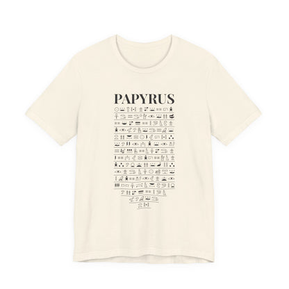 Papyrus Hieroglyph T-Shirt