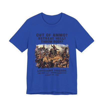 Out Of Ammo Throw Rocks T-Shirt