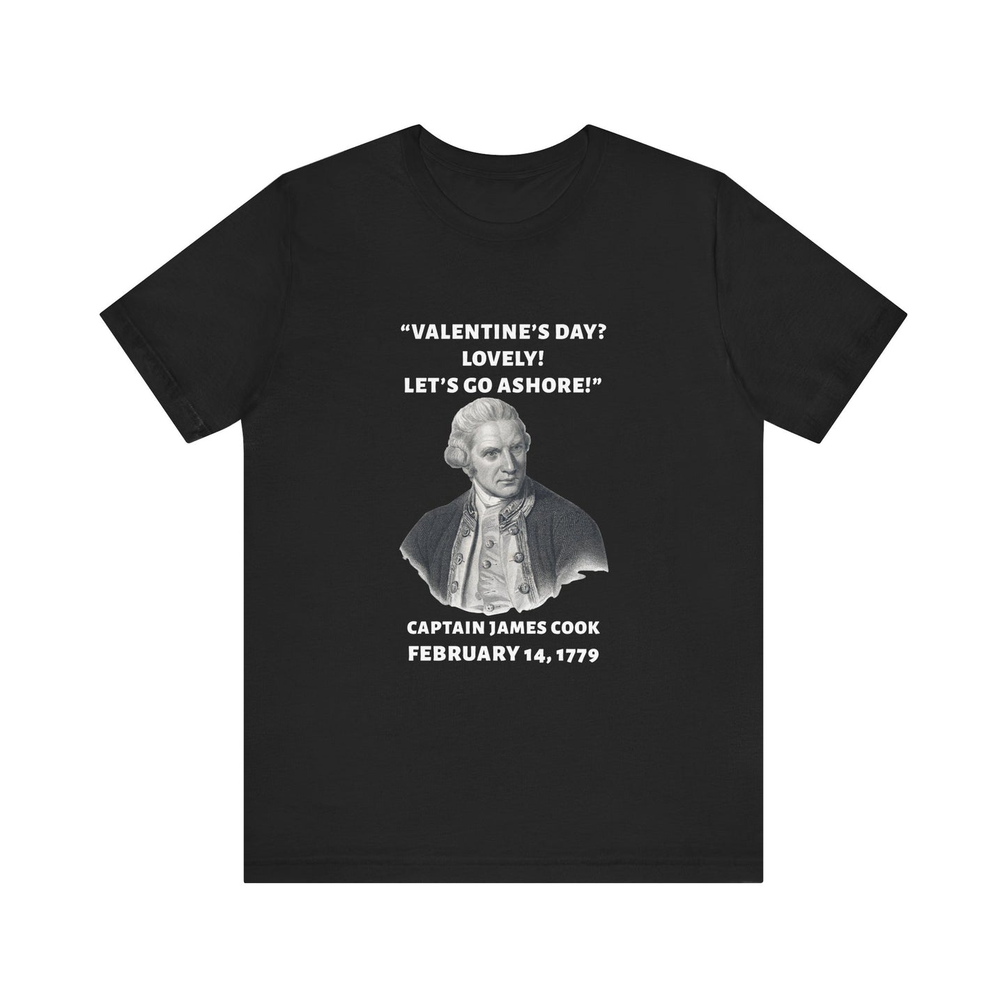 Captain Cook Valentine T-Shirt