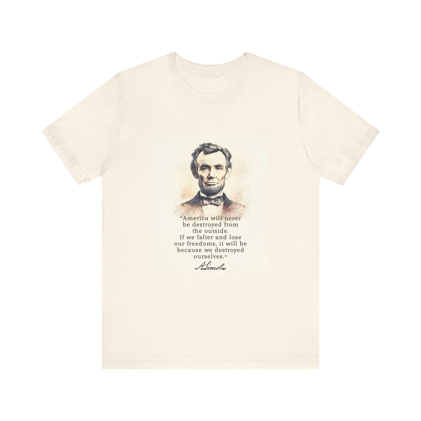 Destroyed Ourselves Lincoln T-Shirt