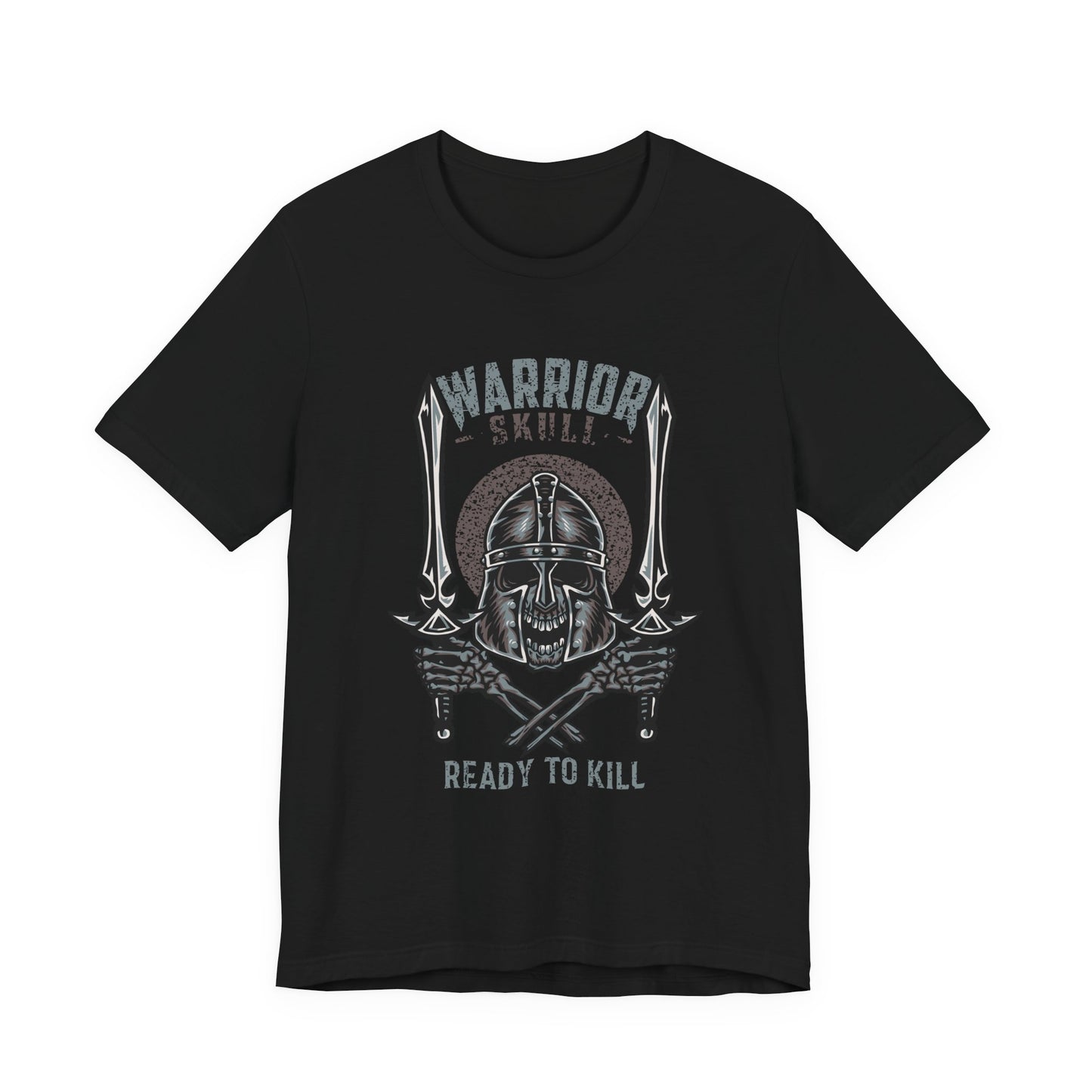 Warrior skull Ready to kill T-Shirt