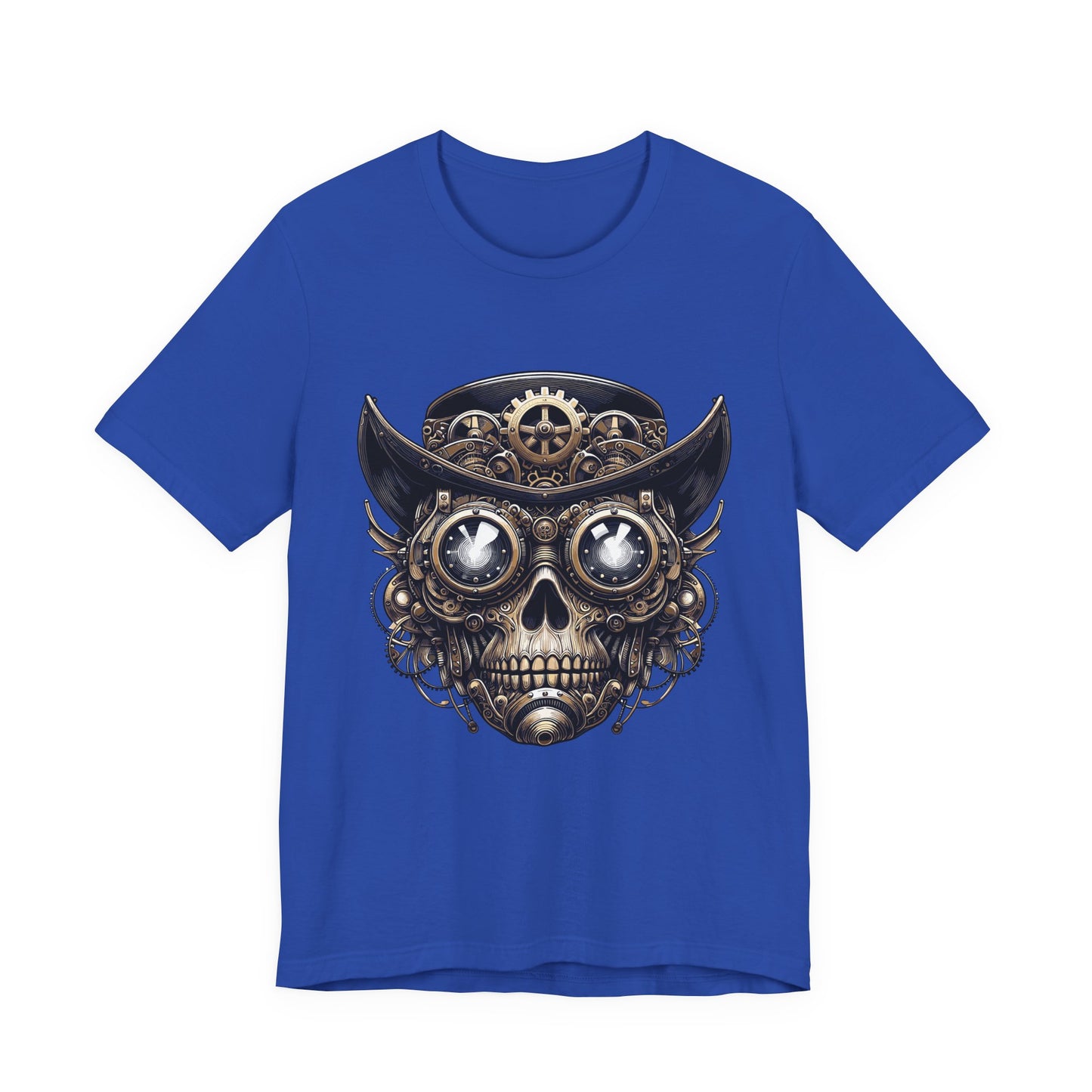 Skull Top Hat Steampunk T-Shirt