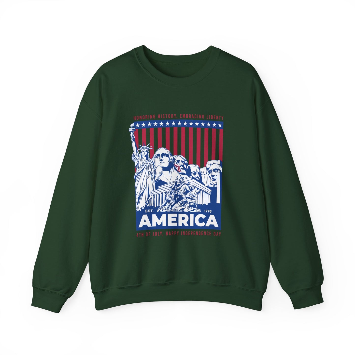 Honoring history happy independence day Sweatshirt
