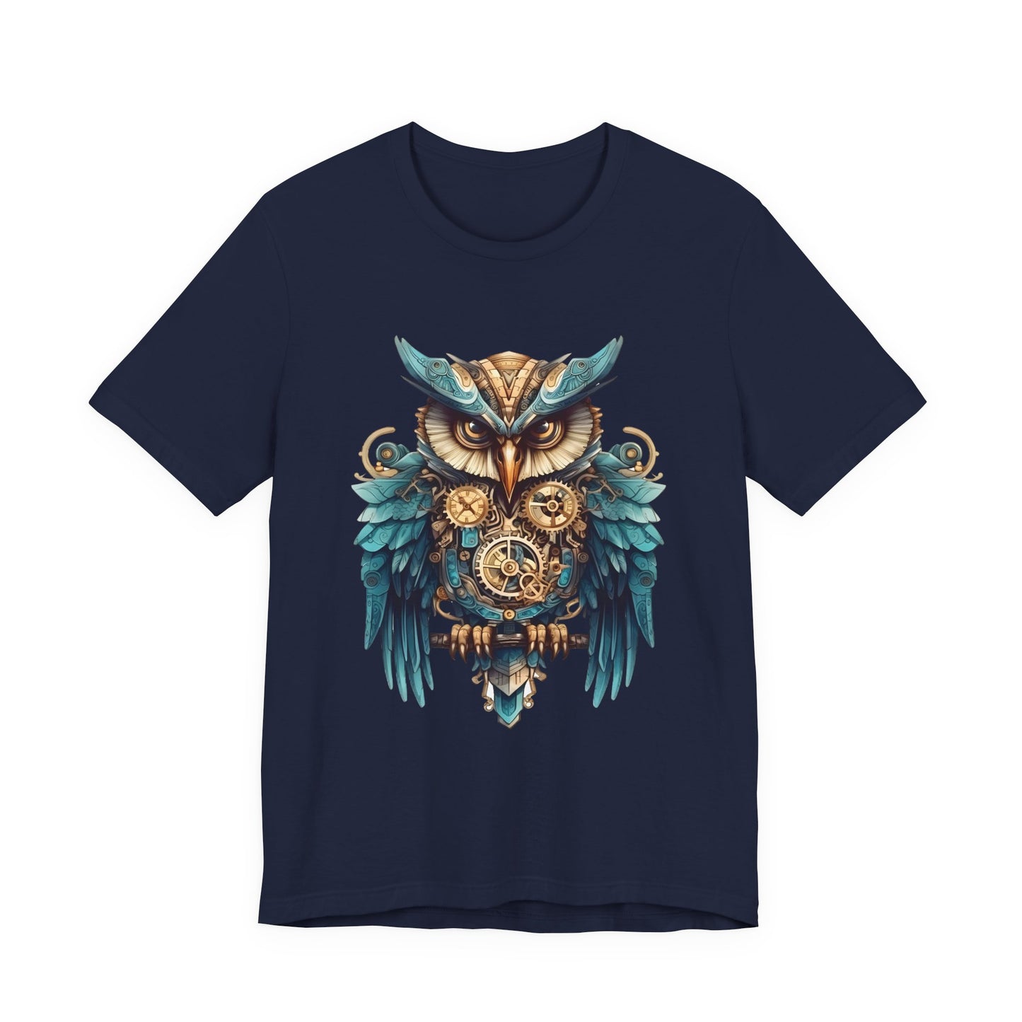 Steampunk Owl T‑Shirt