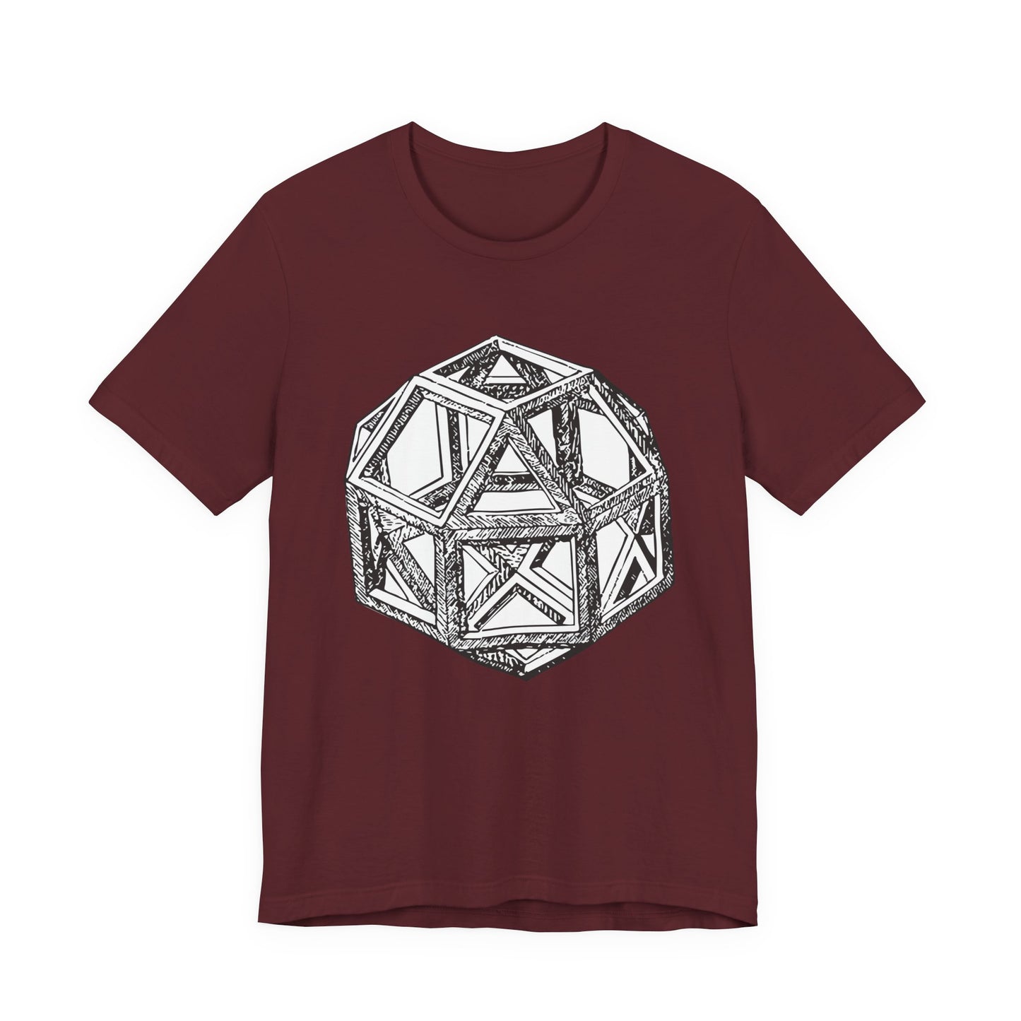 Rhombicuboctahedron Leonardo Da Vinci  T-Shirt