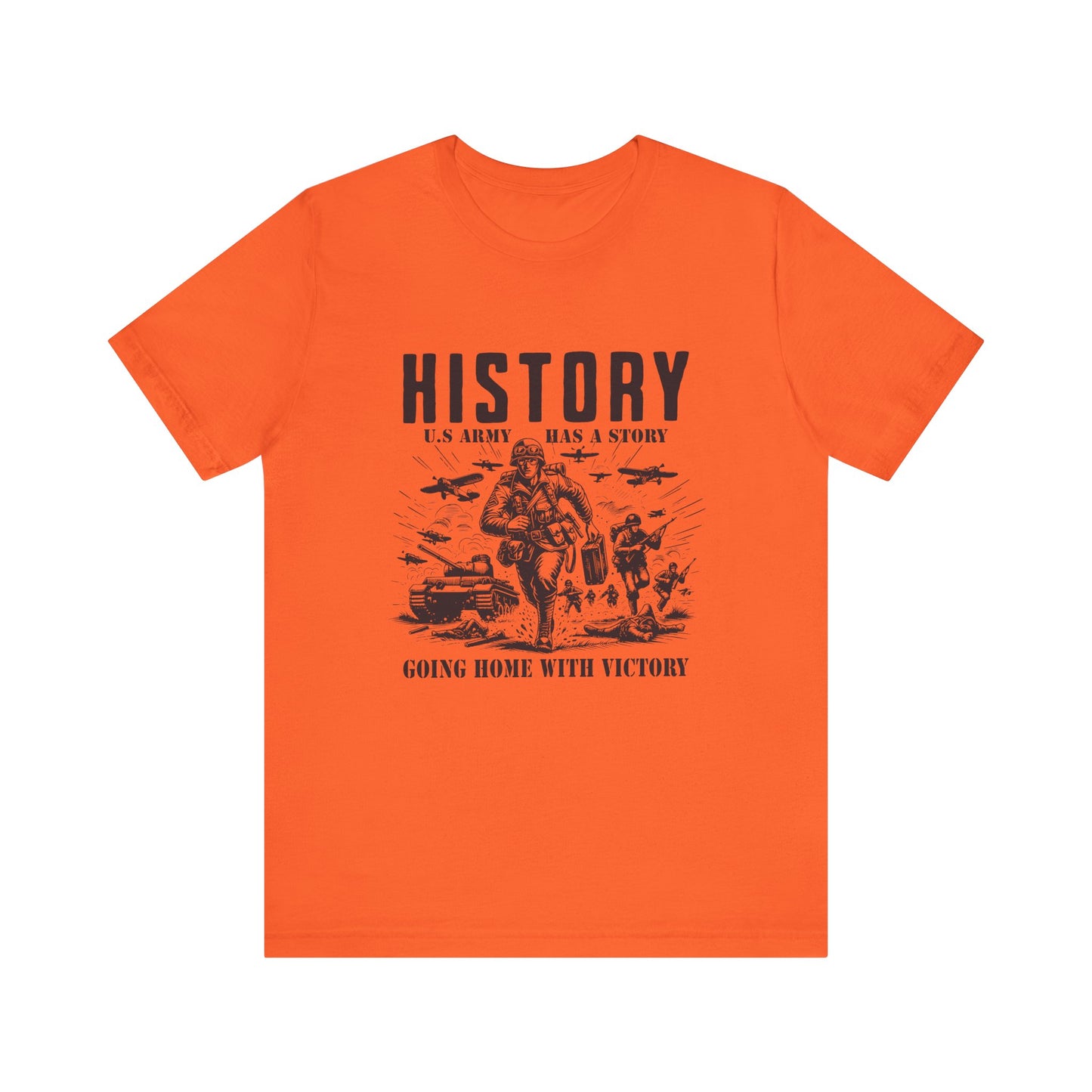 History US army going home with victory T-Shirt