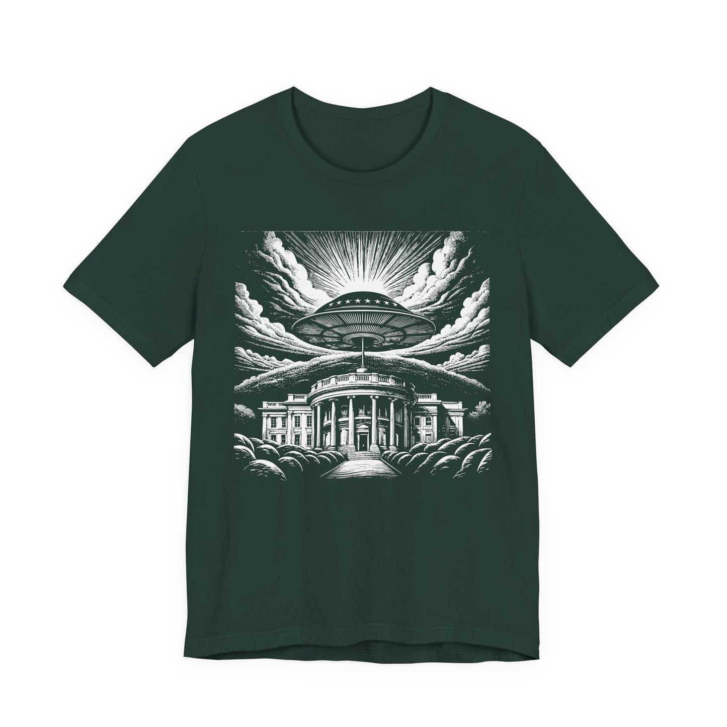 UFO Over White House T-Shirt