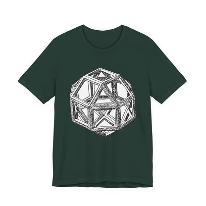 Rhombicuboctahedron Leonardo Da Vinci  T-Shirt