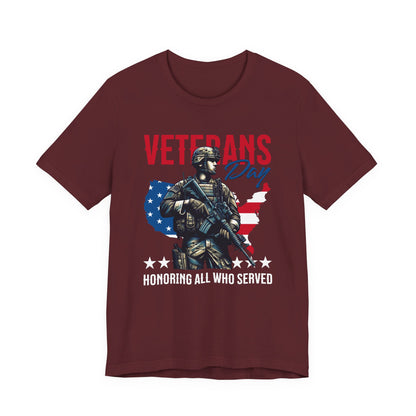 Veterans Day Honoring All Who Served T-Shirt