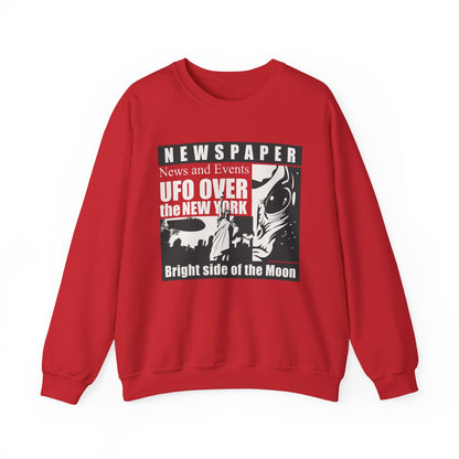 UFO over the New york Sweatshirt