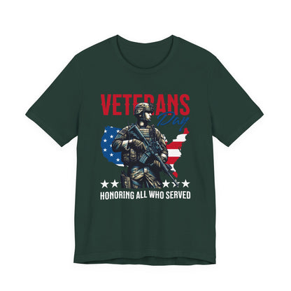 Veterans Day Honoring All Who Served T-Shirt