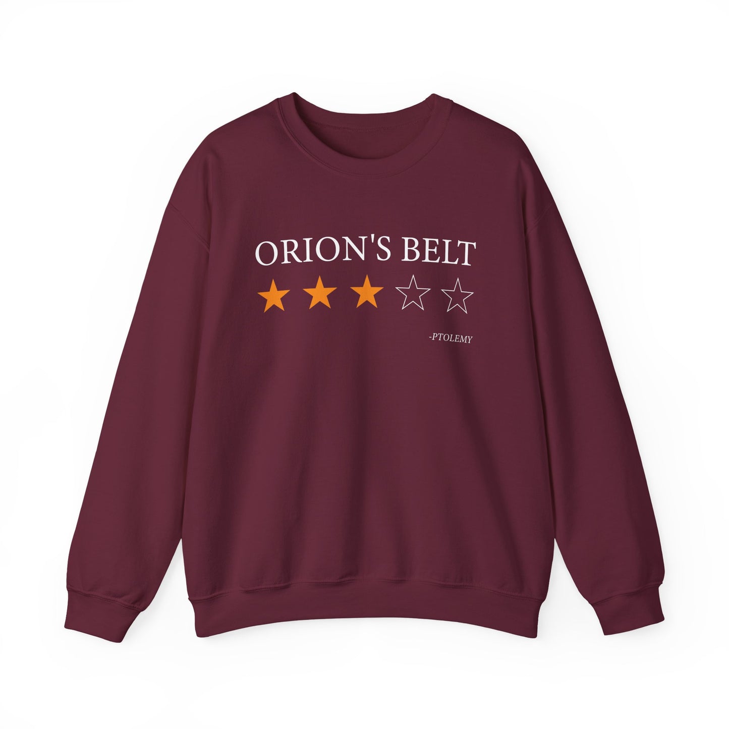 Orions Belt Review By Ptolemy Sweatshirts