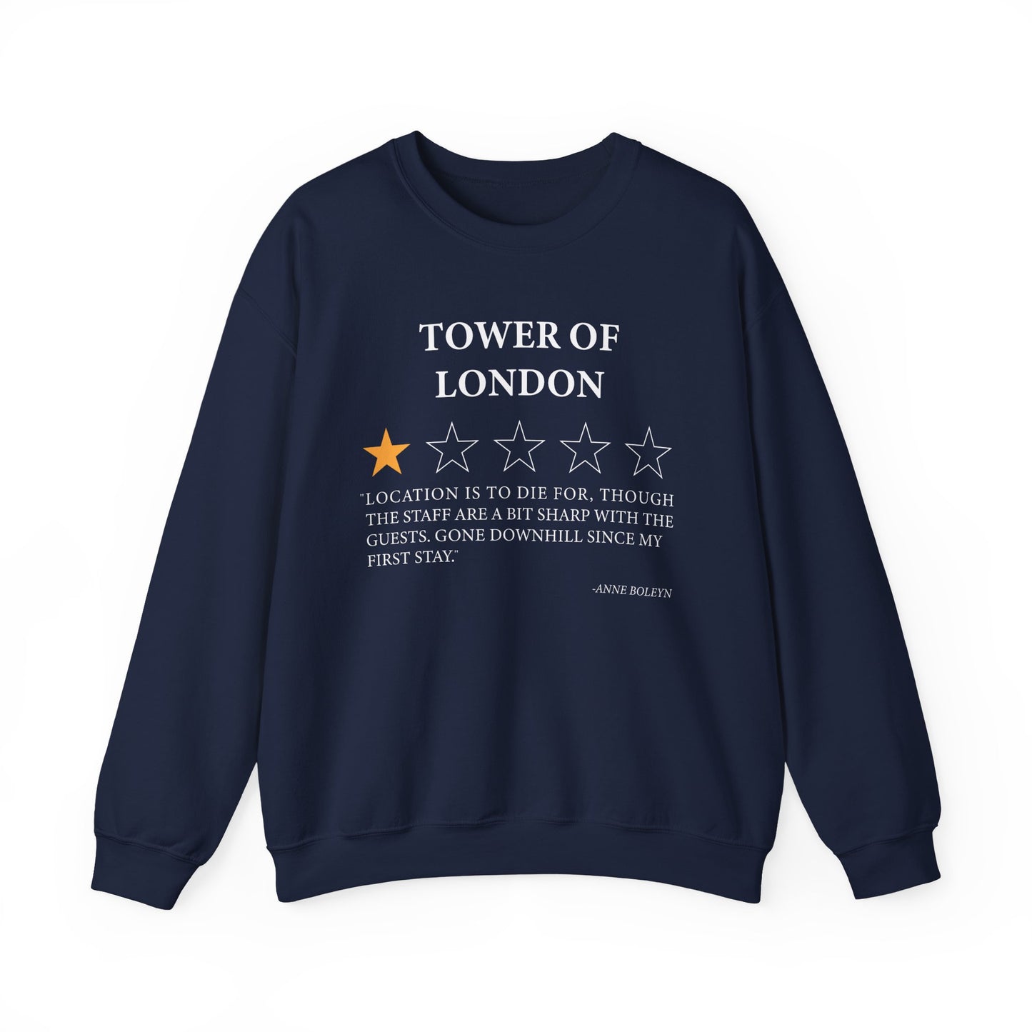 Tower Of London Review by Anne Boleyn Sweatshirt
