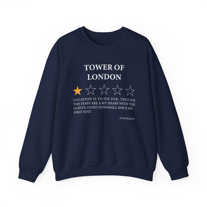 Tower Of London Review by Anne Boleyn Sweatshirt