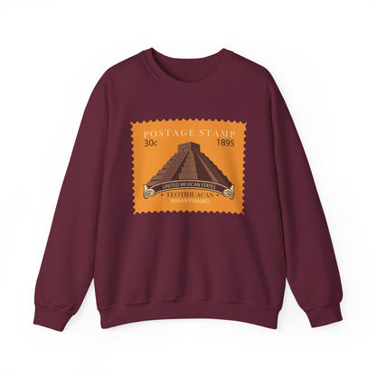 Teotihuacan Mayan Pyramid Sweatshirt