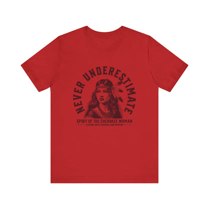 Cherokee Woman Native American T-Shirt