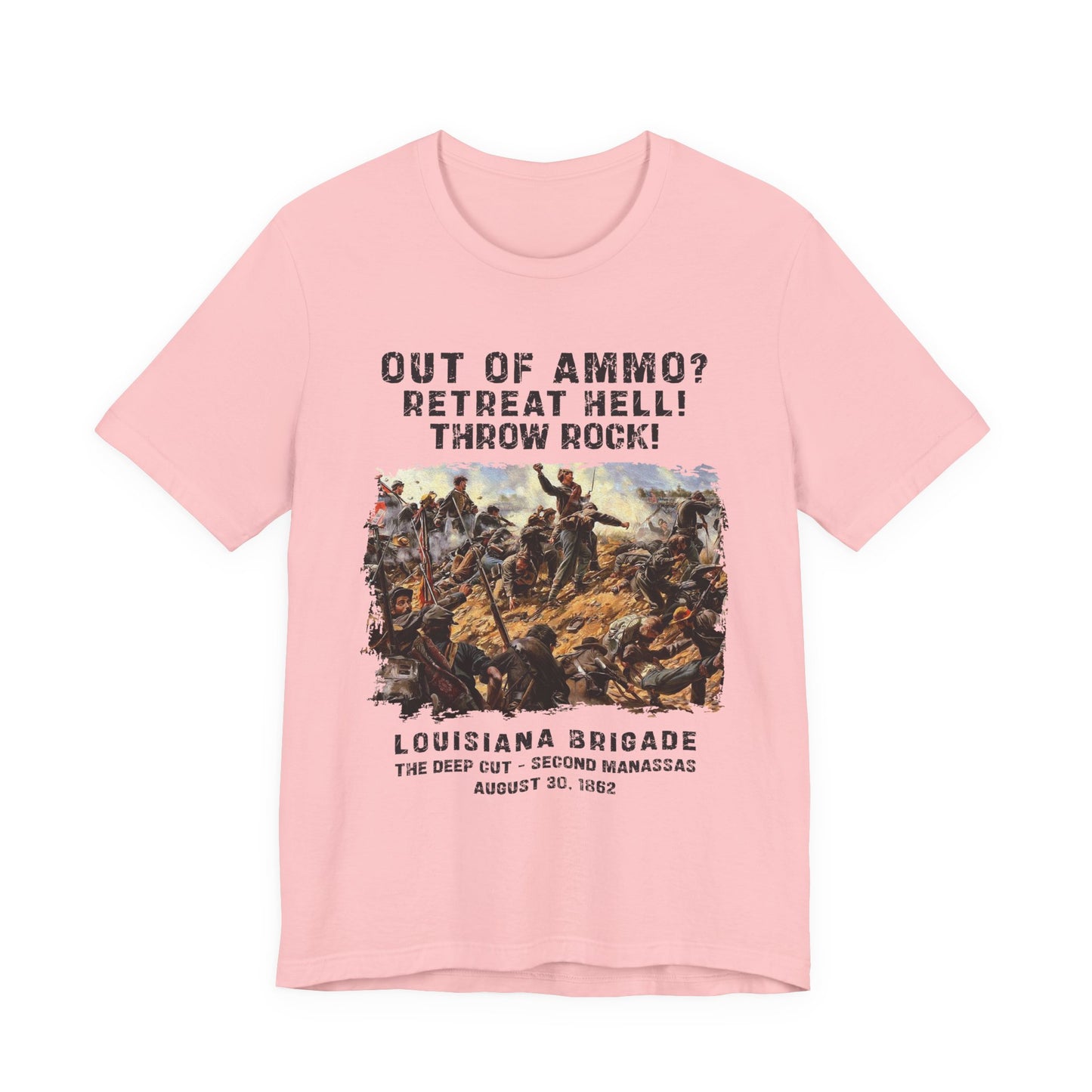 Out Of Ammo Throw Rocks T-Shirt