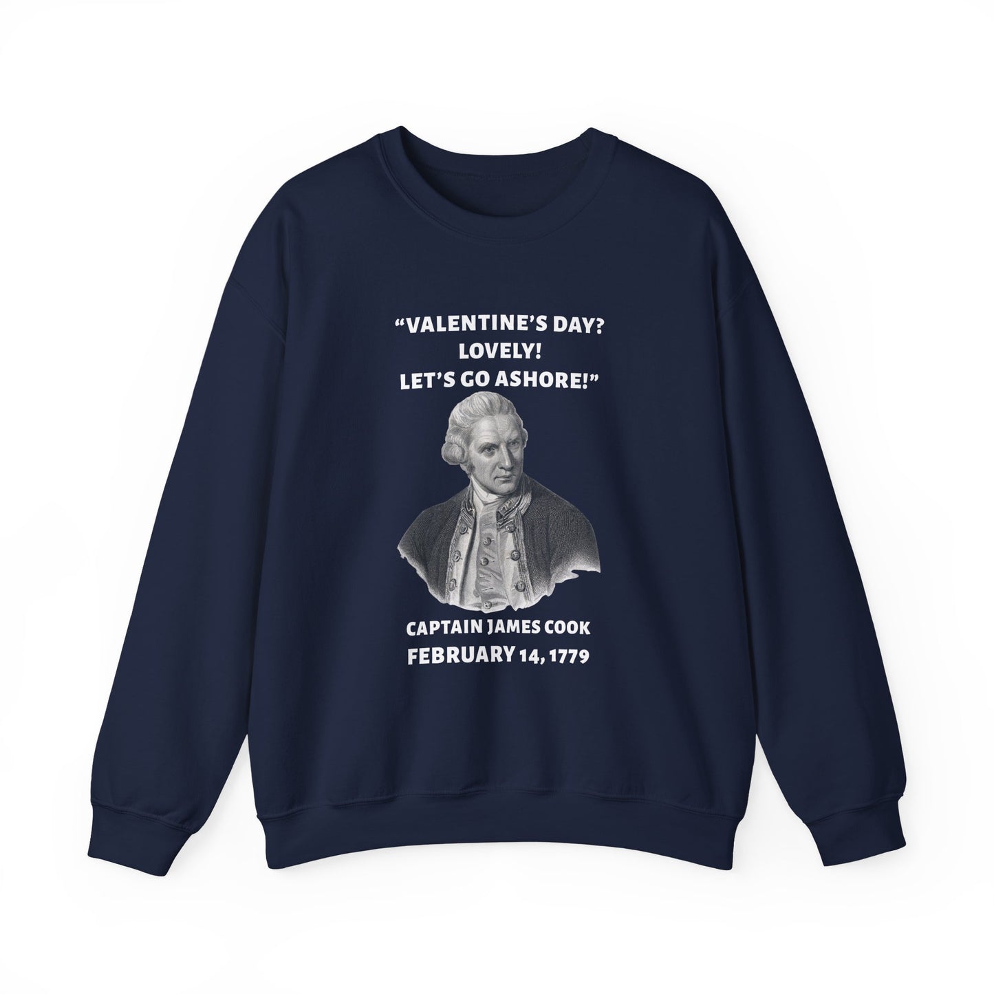 Captain Cook, Valentine Sweatshirt