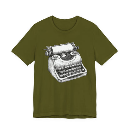 Steampunk Typewriter T-Shirt