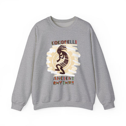 Kokopelli Where Ancient Rhythms Sweatshirt