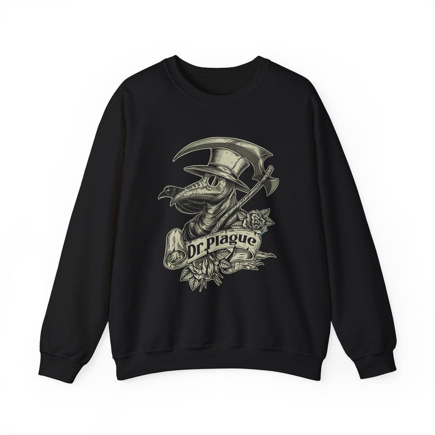 Plague Doctor Roses Sweatshirt